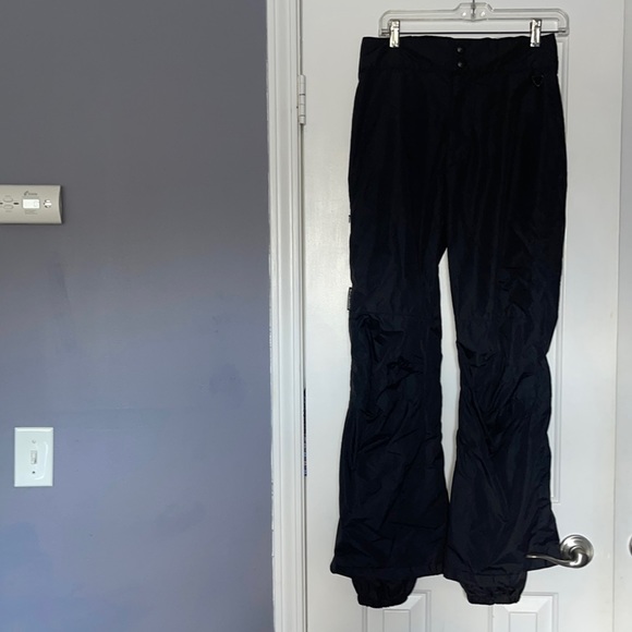 Woman’s Columbia black ski pants soft fleece lining. Size Small - Picture 3 of 11